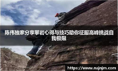 陈伟独家分享攀岩心得与技巧助你征服高峰挑战自我极限